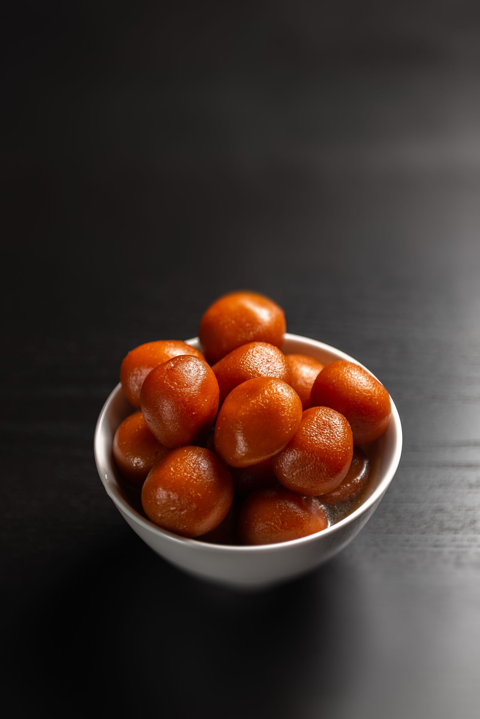 Bowl of gulab jamun